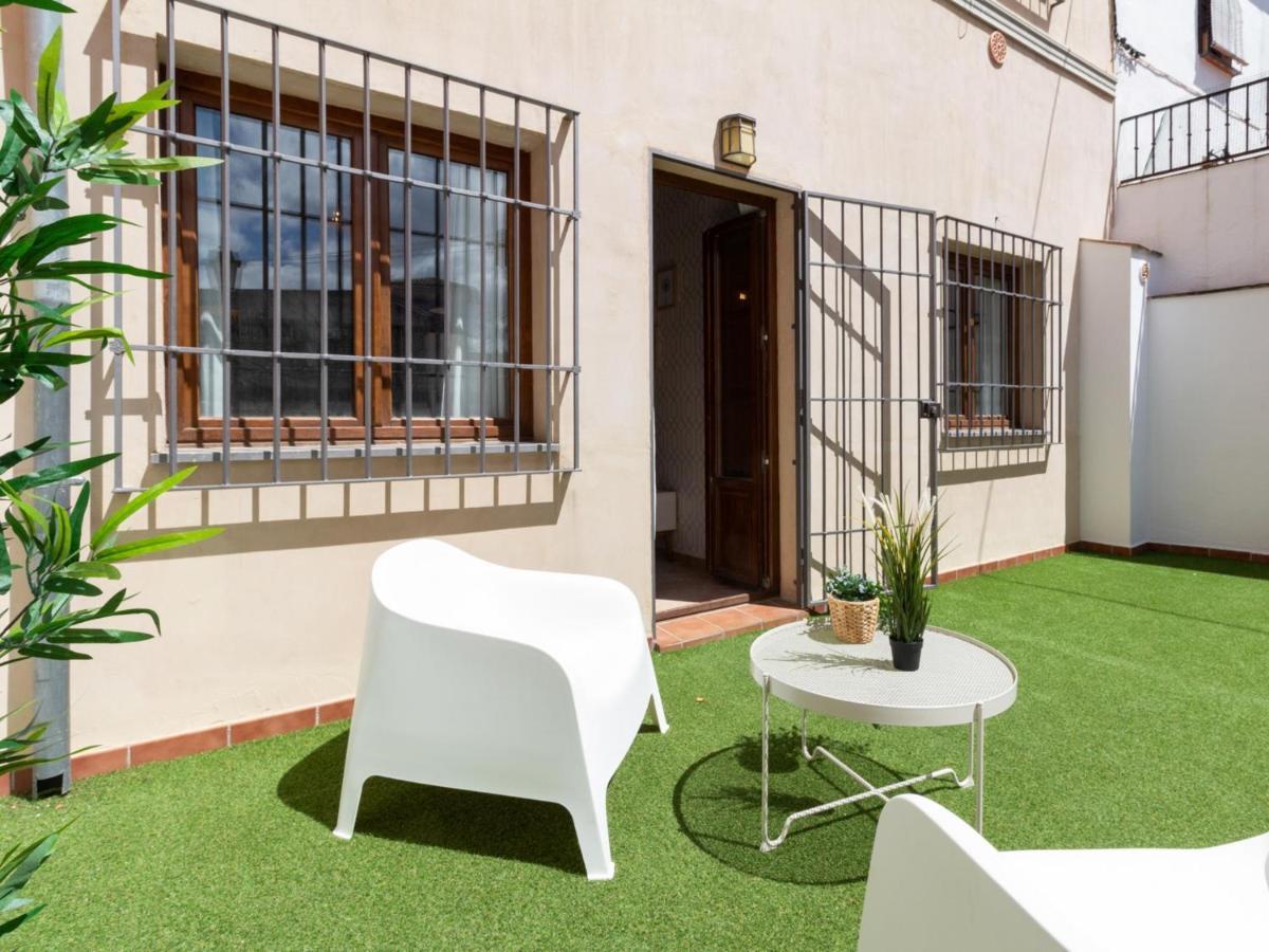 Apartamento Junto Al Albaicin Con Patio Granada Exterior foto
